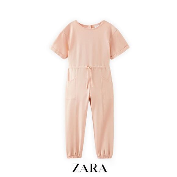 Zara Other - ZARA Kids | Pink | PLAIN PLUSH JUMPSUIT